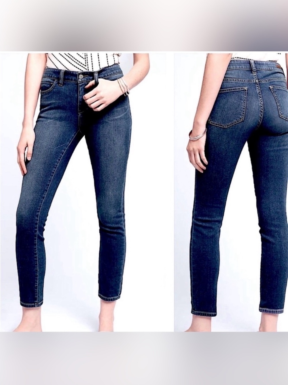 Anthropologie Pilcro and Letterpress high rise skinny jeans size 27